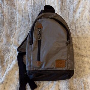 Elegant Gray Crossbody Bag